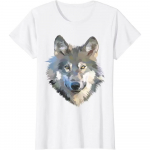 Realistlik Valge Hunt Realistlik Loomatr&uuml;kk V&auml;rvidega T-s&auml;rk Puuvill Meeste T-s&auml;rgid Neli Aastaaega Tees Graafilised T-s&auml;rgid XXXXXL taevasinine v&auml;rv