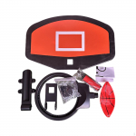 Trampoline Basketball Hoop Stand for Children Attachment including Pump