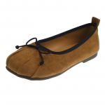 Korea versioon ni&scaron;&scaron; retro madala suuga tasap&otilde;hjalised &uuml;ksikud kingad naiste 2025 kevad uued vibuga pehme tallaga temperamentsed Mary Jane kingad 35 pruun