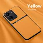 Xiaomi Redmi 13C 4G &uuml;mbrise nahast magnethoidiku telefoni&uuml;mbrisele Xiaomi Redmi 13C 13 C Redmi13C p&otilde;rutuskindla kaitseraua tagakaas For Redmi 13C sinine