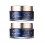 [K-Ilu] Dr.G Musta teo kreemi duokomplekt &ndash; Vananemisvastane, Kortsude parandamine ja Nahka s&auml;ravaks muutev teomutsiini niisutaja (50ml x 2 Purki) 50ml x 2 Jars