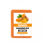 Kurkumiseep taimsete ekstraktidega niisutamiseks ja v&auml;rskendamiseks, &otilde;likontroll Rectangular Soap
