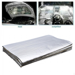 5x Car Sound Heat Insulation Mats Foam Pads Waterproof 25x18 cm Deadener for