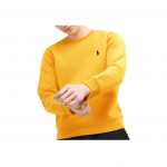 Polo Ralph Lauren tikitud ponilogo fliisist &uuml;mmarguse kaelusega dressipluus meestele dressipluus kuldne 710859145-008 L