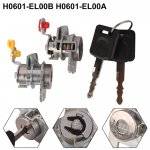 2007-13 Nissan Versa ukseluku silindrid vasak+parem H0601-EL00B, H0601-EL00A jaoks