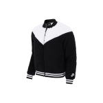 Nike Naiste Nsw Jakk Bomber Pl&uuml;&uuml;sjakk Naiste Jakid Must Valge CJ5031-010 XS