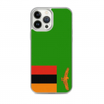 Coque T&eacute;lephone Drapeau Zambie &ndash; iPhone 13 Pro Max