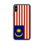 Coque T&eacute;lephone Drapeau Malaisie &ndash; iPhone X