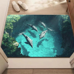 Imav Vannitoa WC Uksematt Libisemiskindel ja Kulumiskindel Jalamatt Sissep&auml;&auml;suukse Matt 80cm*120cm