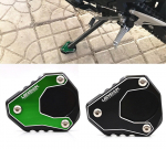 Mootorratta k&uuml;lgjala plaat Kawasaki Ninja 400 Z400 ZX25R/SE ZX4R ZX4RR V-ERSYS650 jaoks (Must) must