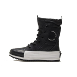 Converse 1970ndate Chuck Taylor All Star Mc Saapad Libisemiskindlad Kulumiskindlad K&otilde;rge s&auml;&auml;rega Rulas&otilde;idujalatsid Naiste Must & Valge 36 black