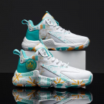 Kobe korvpallijalan&otilde;ud poisid ja vanemad lapsed l&ouml;&ouml;gisummutus sporditudengid lapsed suvine hingav libisemisvastane k&otilde;rge s&auml;&auml;rega &otilde;hkpadjaga tegelik v&otilde;itlus 36