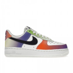 Nike Air Force 1 07 Mitmev&auml;rvilised &Uuml;leminekuga Naiste Tossud Summit-White Bright-Mandarin Action-Grape FD0801-100 35.5
