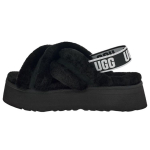 UGG Disco Lamba Nahast Mugavad Moodsad Paksude Taldadega Ristrihmaga Sandaalid Naiste Sandaalid Must 1121550-BLK 43