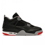 Air Jordan 4 Retro Bred Reimagined Unisex tossud Must Tulepunane Tsemendihall FV5029-006 44