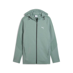 Puma kapuutsiga logoga kiiresti kuivav pikkade varrukatega jakk Meeste jakk Roheline 687586-30 S gray