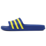 Adidas Adilette Mugavad Kummist Taldadega Vaiksed Pl&auml;tud Unisex Sandaalid Sinine Kollane EG1759 40⅔