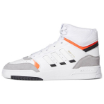 Adidas Originals Drop Step S&uuml;nteetilisest Nahast Kerged Hingavad K&otilde;rge S&auml;&auml;rega Rula Kingad Unisex Rula Kingad Valge Oranž EE5220 36
