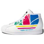 Adidas Originals Pro Model S&uuml;nteetilisest Nahast P&otilde;rutuskindlad Vastupidavad Hingavad Keskmise K&otilde;rgusega Tossud Unisex Tossud Valge Punane FY1549 41⅓ white