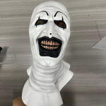 Kloun Arti Cosplay Film Terrifier 2 Kloun Arti Cosplay Kost&uuml;&uuml;m Kombinesoon Mask Halloweeni Kost&uuml;&uuml;mid Mask Meestele Naistele as the picture-S