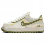 Nike Air Force 1 Shadow Kahvatu elevandiluu &Otilde;lirohelised Naiste tossud FN6335-101 37.5