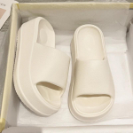 Moodsad naiste sussid Trend EVA paks tald kodu vabaaja sussid Vabaaja Puhkuse Rannajalatsid Pehme tallaga Suvised sandaalid 40-41 valge