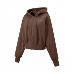 Nike Sportswear FW25 Moodne Minimalistlik Mugav Kapuutsiga Jakk Naiste jakid Helepruun HJ0941233 M