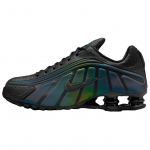 Nike Shox R4 Hingavad Jooksukingad Unisex Must Rohelised Tossud IM6596-001 42