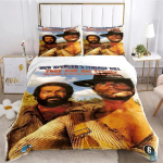 3D-prinditud kile Bud Spencer Terence Hill Voodipesukomplekt Teismelistele Tekikatted Padjap&uuml;&uuml;rid Teismelistele &Uuml;he-/Kahe-/Queen-/King-suuruses 70x130cm 2pcs