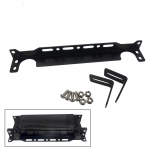 WLR - New British type Universal Engine Oil Cooler Mounting Bracket Kit 2mm Thickness Aluminum WLR-OCB01 One Size must