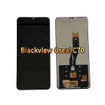 LCD-ekraani ja digiteerija t&auml;ielik koostisosa Blackview Oscal C70 jaoks gray