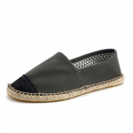Naiste &otilde;mbluslinased kingad slip-on loafers vabaajajalatsid naiste espadrillid kanepist l&otilde;uendist madalad kingad suuremad suurused 35-45 paarikingad 44 hall v&auml;rv