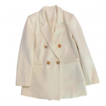 Naiste &uuml;likonnajakk rev&auml;&auml;riga, pikkade varrukatega, topeltn&ouml;&ouml;bitav, taskutega, &uuml;hev&auml;rviline, lahtise l&otilde;ikega, keskmise pikkusega, &auml;ri pealisr&otilde;ivas 2XL