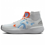 Jordan Delta 3 Mid Pure Platinum Chambray Total Orange Jordan DR7614-004 43