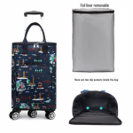 Kokkupandav Kerge Kaubak&auml;ru Teleskoopk&auml;epideme ja Universaalratastega Toidukaupade ja Telkimise jaoks