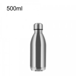 &Uuml;heseineline veepudel Joogitarbed V&auml;lisreis Sport Joogipudelid Vesi Cola Pudel 500ML 750ML 1000ML Roostevaba teras 500ML