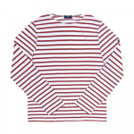 P&uuml;ha Jaakobi kaasaegne triibuline unisex pikkade varrukatega T-s&auml;rk 9858 Neige Terracotta 9858 NEIGE TERRACOTTA (XS)