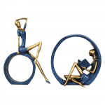 Lugemine, noorte t&uuml;drukute jooga kaunistus, kabinet, elutuba, veinikapp, sissep&auml;&auml;s, OK tantsut&uuml;druku magamistoa kaunistus sinine