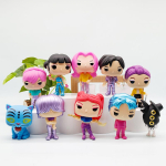 Kpop Deemonik&uuml;tid Huntrixi figuuride komplekt - Kogutavad m&auml;nguasjad Derpy Tiger Rumi Mira Zoey Sussy figuuri kaunistused f&auml;nnidele
