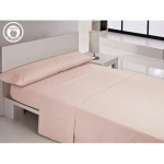Voodipesukomplekt - Hosteline Iris Premium - Roosa - 135 x 200 cm - Kaasaegne disain puhas