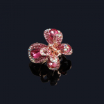 Naiste Mebi Punkt Juukseklamber (Roosa) Kuubikujuline dekoratiivne miniklamber