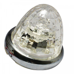 Tsuchiya Yac CE-164C Autotarvikud, LED-markerlamp, Supermeteor-marker, L&auml;bipaistev/Roheline (Valgus), 12/24V