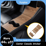 Model3 Car Center Console Wrap Sticker For Tesla Model 3 Y Wood Console Grain Accessories For Tesla Model Three accessory Wood sticker