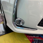 Toyota Corolla Altis jaoks - 2022 eesmiste udutulede kaitsekatte udutulelaterna raami trimmid ABS kroomitud auto stiil A-2pcs