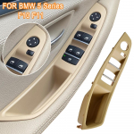 Original Left Hand Drive LHD For BMW 5 series F10 F11 Red-Brown Beige Black Car Interior Inner Door Handle Panel Pull Trim Red Brown-LHD