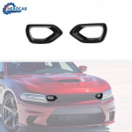2x Front Grille erts Mesh Cover Trim for 15+ Dodge Charger Black Accessories