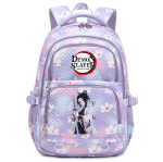 Anime Demon Slayer Tr&uuml;kitud Seljakott Koolikott &Otilde;pilane Teismeline Raamatukott Poisi T&uuml;druku Seljakott Suure Mahutavusega Veekindel Reisitasku Mochila Rucksack white