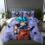 Kuum anime voodipesukomplekt D-Dragon-Ball Tekikate ja padjap&uuml;&uuml;r 2/3 tk T&auml;iuslik kaunistus teismelise magamistuppa EU Single(135*200cm)3pcs