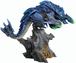 17CM Monster Hunteri m&auml;ngu draakoni figuur Koletised Nergigante Iceborne Velkhana Zinogre PVC tegevusfiguur kogutav mudelm&auml;nguasi gray