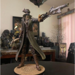 M&auml;ng Bloodborne Hunter PVC tegevuskuju kogutav mudel m&auml;nguasjad